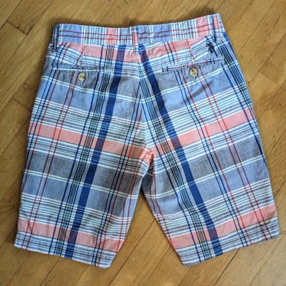 2 pair- US Polo Assn Shorts - Boy's SZ 28W - Picture 9 of 11